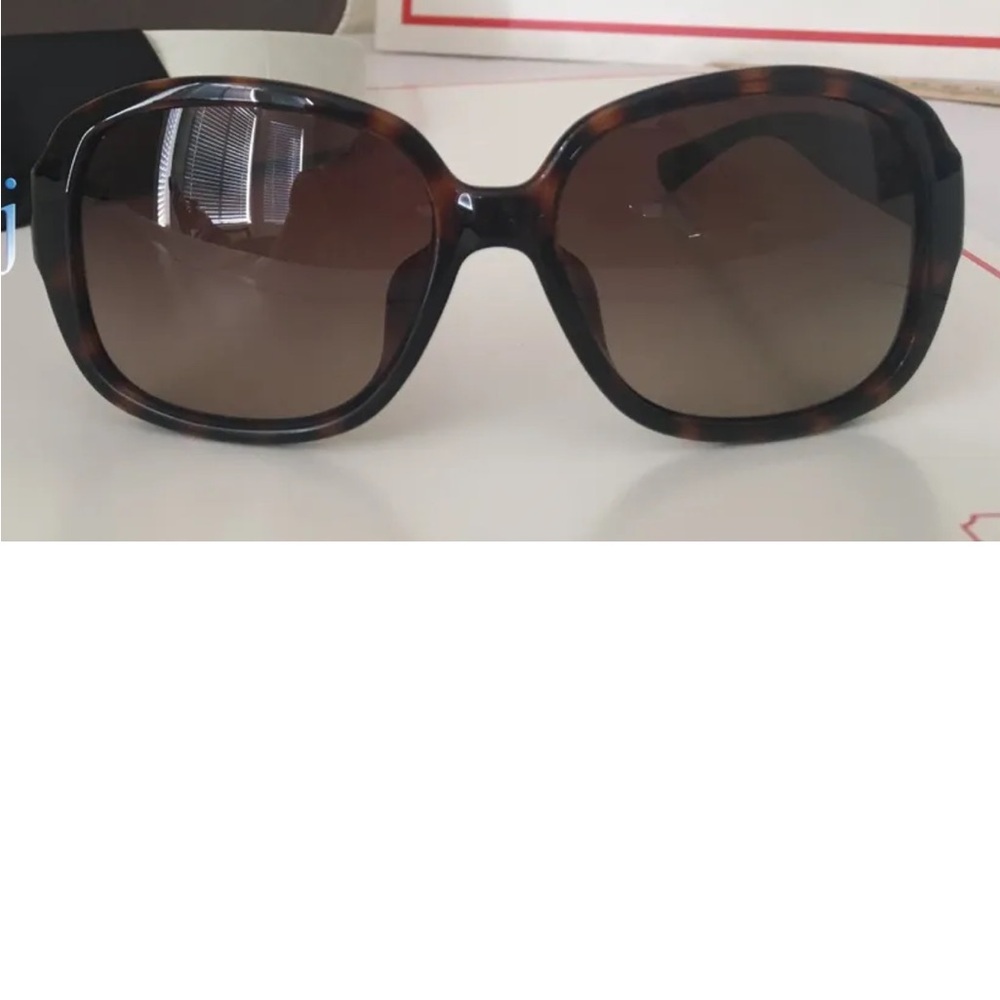 Coach Raphaella Tortoise Shell Sunglasses - image 2